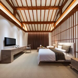 Set tempat tidur Luxury Chinese